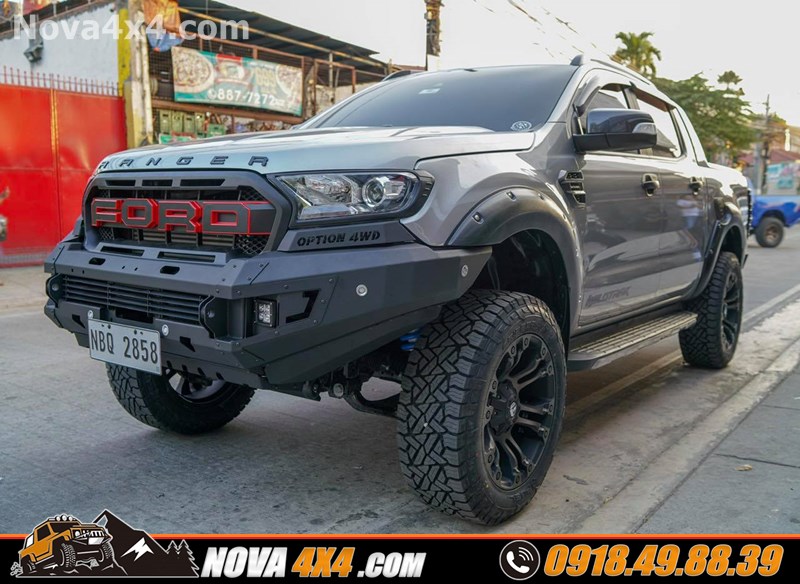 Thay mâm lốp Fuel Offroad cho xe Ford Ranger Biturbo 2020