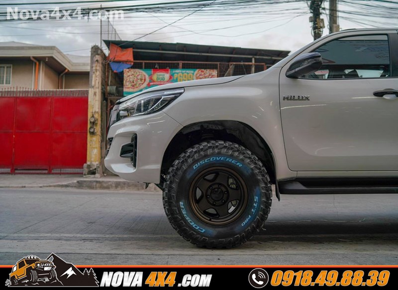 Bảng báo giá mâm độ 17 18 20 inch gắn cho xe bán tải dòng xe Hilux 2019 2020