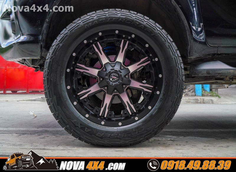 Thay mâm lốp Fuel Offroad dành cho xe xe Colorado 2020