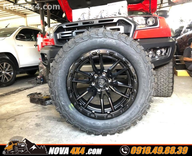 Nova 4x4 chuyên phân phối mâm độ dành cho xe bán tải Hilux 2018 2019 2020