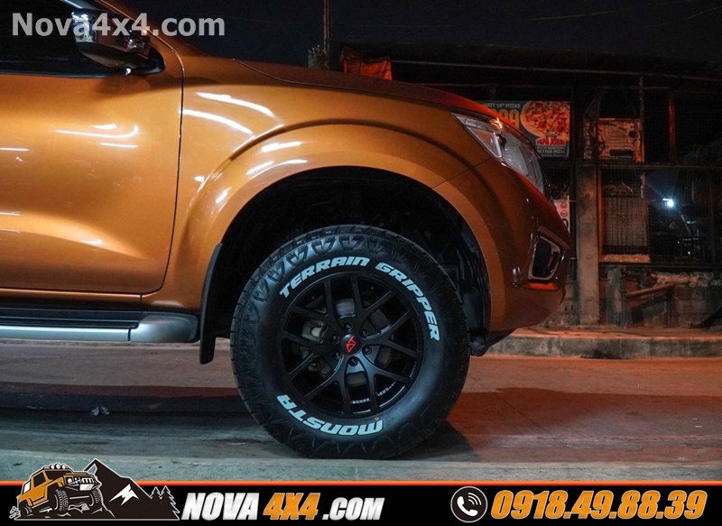 Hình ảnh xe bán tải Bt50 2019 gắn mâm Fuel và lốp độ hàng hiệu USA cực đẹp