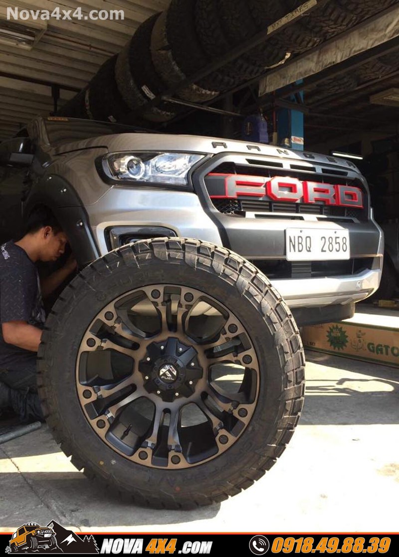 Nova4x4.com chuyên cung cấp mâm độ dành cho xe Ford Ranger Wildtrak 2019