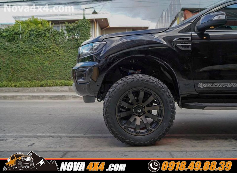 Xe bán tải dòng xe Colorado 2018 2019 2020 độ mâm độ 18 inch chất