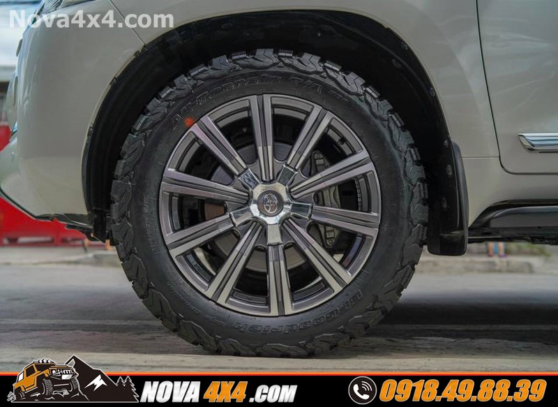 Bảng báo giá mâm lốp 18 inch gắn cho xe bán tải xe Triton 2019 2020