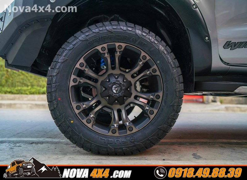 Nova 4x4 chuyên phân phối mâm độ dành cho xe Chevrolet Colorado 2019