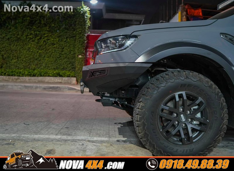 Thay mâm lốp Fuel Offroad lên xe Ford Ranger Wildtrak 2019