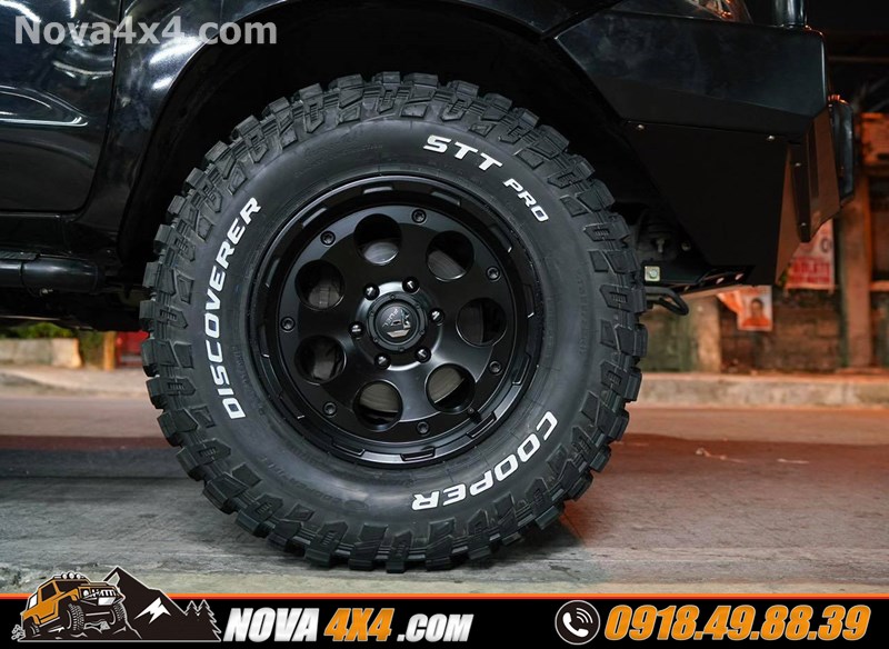 Nova 4x4 chuyên phân phối mâm độ dành cho xe Ford Ranger Biturbo 2018 2019 2020