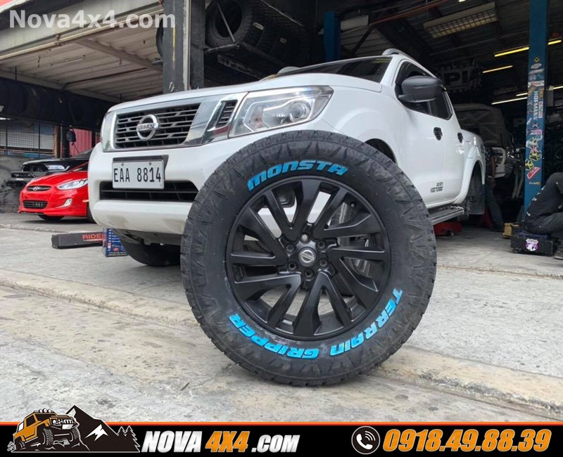 Xe bán tải Navarra 2018 2019 2020 gắn mâm độ 18 inch đẳng cấp