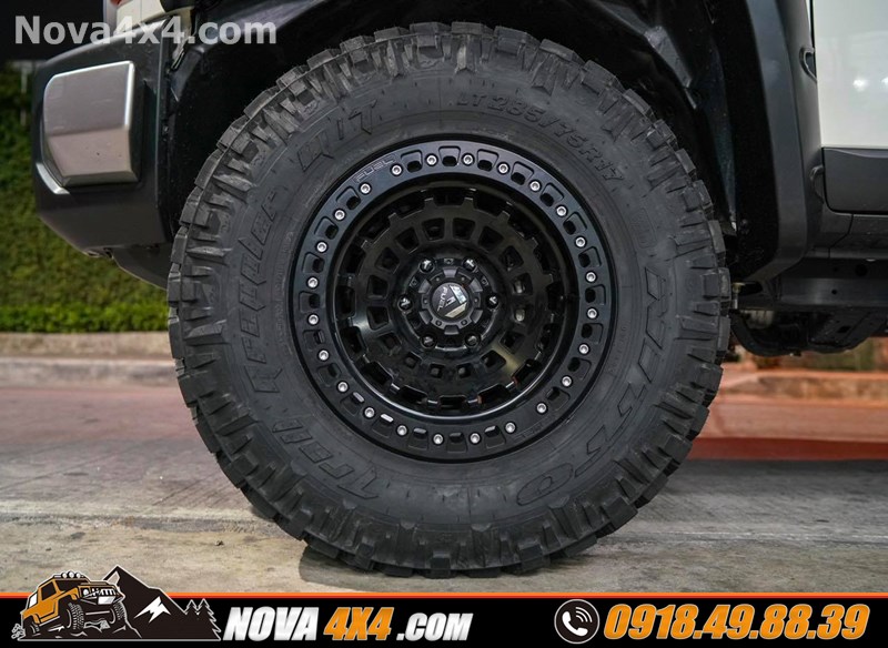 Nova4x4.com chuyên bán mâm độ cho xe bán tải Ford Ranger Biturbo 2018 2019 2020