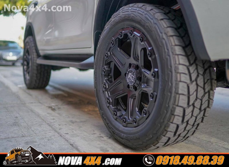 Độ mâm lốp Fuel Offroad cho xe bán tải Ford Ranger Wildtrak 2018 2019 2020
