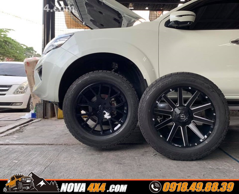 Nova4x4.com chuyên phân phối mâm độ dành cho xe Ford Ranger Wildtrak 2018 2019 2020
