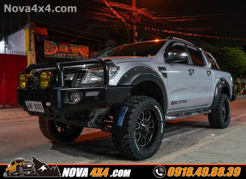 Thay mâm lốp Fuel Offroad dành cho xe bán tải Ford Ranger Wildtrak 2020
