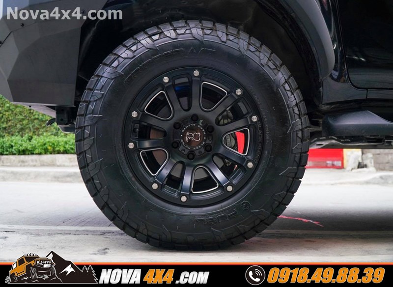 Bảng giá mâm lốp 17 18 20 inch gắn cho xe bán tải mitsubishi triton 2019 2020