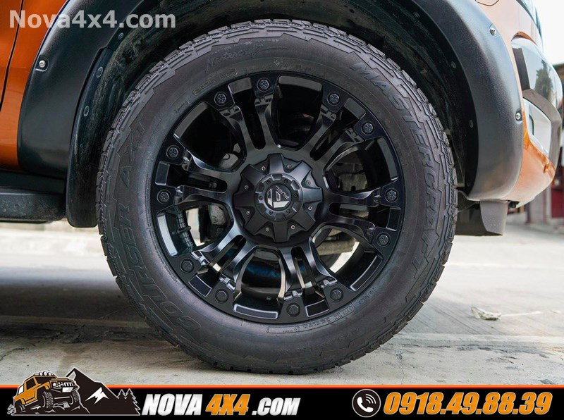 Bảng giá mâm độ 20 inch dành cho xe Ford Ranger Wildtrak 2018 2019