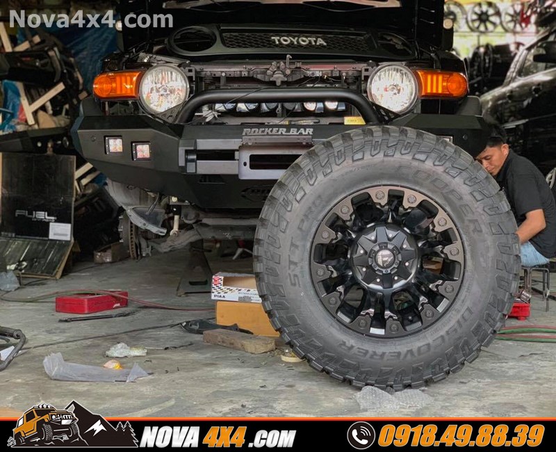 Xe Ford Ranger Biturbo 2018 2019 2020 lên mâm độ 17 inch đẳng cấp