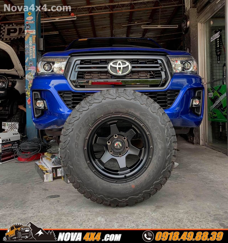 Bảng giá mâm độ 17 18 20 inch dành cho xe xe Isuzu Dmax 2019