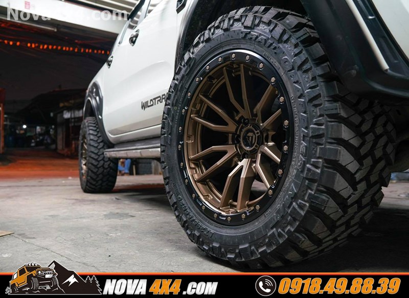 Nova 4x4 chuyên cung cấp mâm độ dành cho xe bán tải Ford Ranger Wildtrak 2019