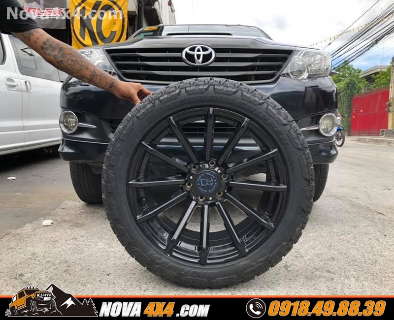Bảng báo giá mâm độ 18 inch gắn cho xe bán tải Isuzu Dmax 2019 2020