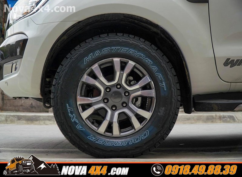 Bảng giá mâm lốp 17 18 20 inch thay cho xe bán tải Ford Ranger Wildtrak 2019 2020