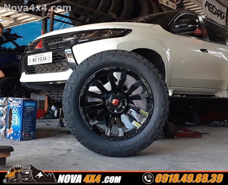 Xe Ford Ranger Wildtrak 2019 lên mâm độ 18 inch đẳng cấp