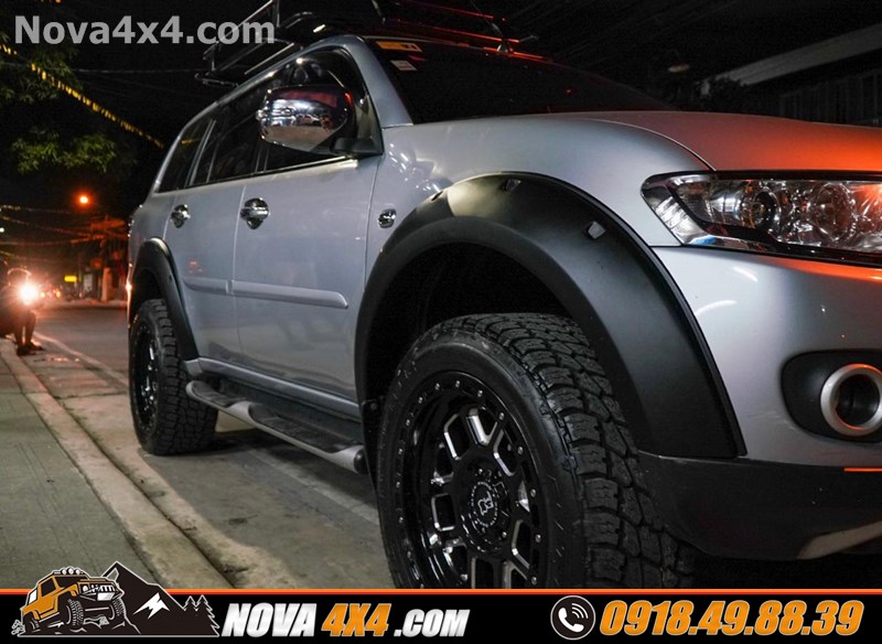 Giá mâm độ 20 inch gắn cho xe Mitsubishi Triton 2019 2020