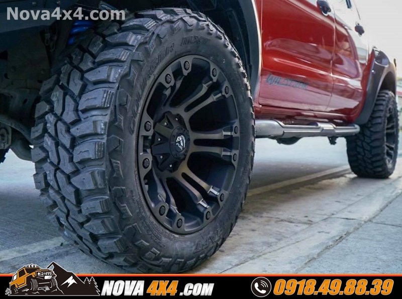 Độ mâm lốp Rhino Offroad dành cho xe bán tải xe colorado 2020
