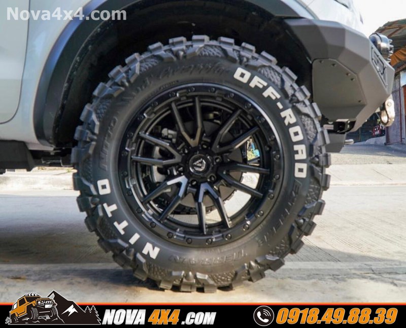 Xe Ford Ranger Biturbo 2019 lên mâm lốp 20 inch cực đẹp