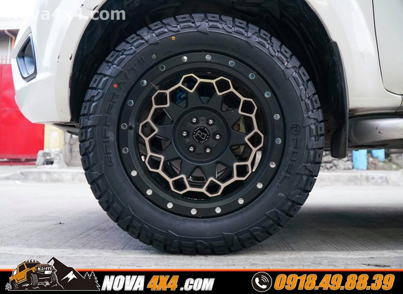 Thay mâm lốp BFGoodrich Offroad dành cho xe bán tải Dmax 2019