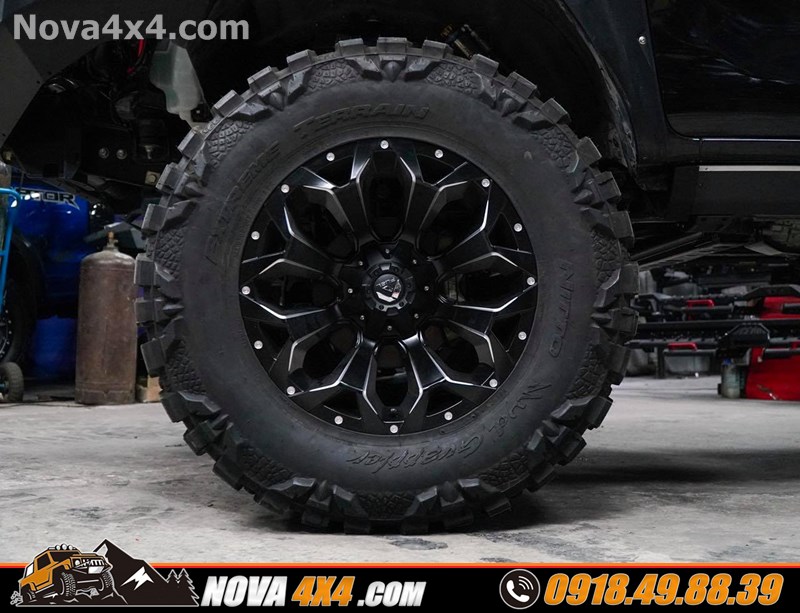 Nova 4x4 chuyên bán mâm độ dành cho xe bán tải Ford Ranger Biturbo 2019
