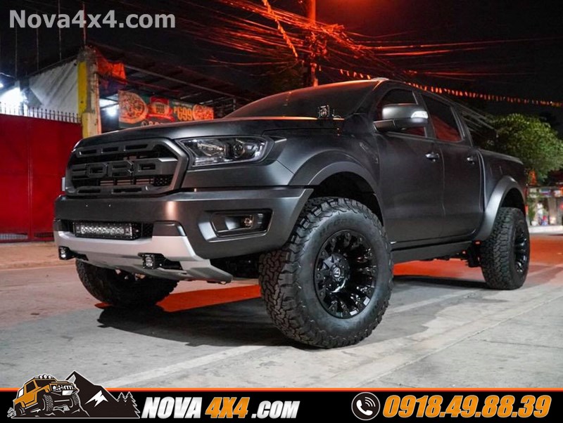 Hình ảnh xe Isuzu Dmax 2019 độ mâm Fuel và lốp độ nhập khẩu USA cực đẳng cấp