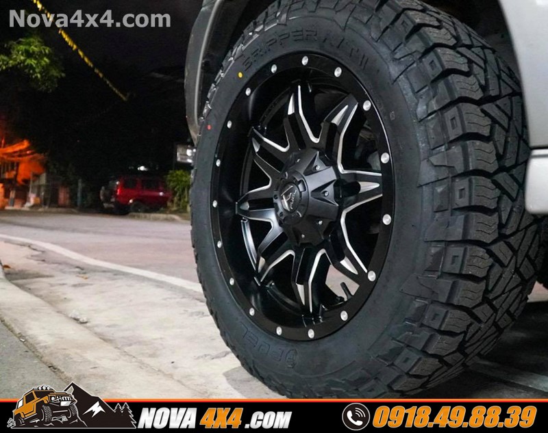 Nova4x4.com chuyên bán mâm độ cho xe bán tải Ford Ranger Biturbo 2019
