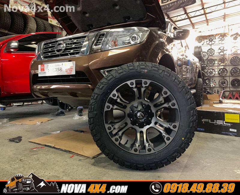 Xe bán tải Ford Ranger Wildtrak 2018 2019 2020 độ mâm lốp 20 inch đẳng cấp