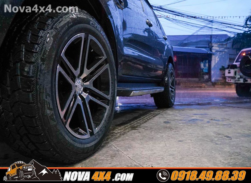 Bảng báo giá mâm độ 17 18 20 inch dành cho xe bán tải Ford Ranger Wildtrak 2019