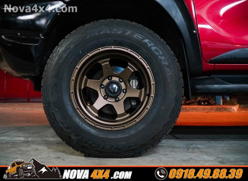 Giá mâm độ 20 inch thay cho xe bán tải Mazda BT50 2019 2020