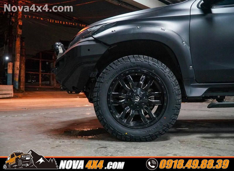 Gắn mâm lốp BFGoodrich Offroad cho xe bán tải Navarra 2018 2019 2020