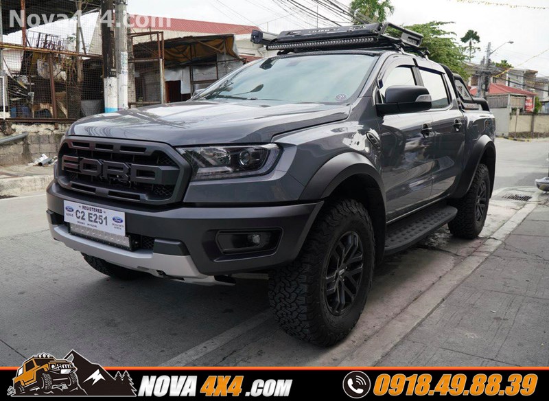 Hình ảnh xe Ford Ranger Wildtrak 2019 độ mâm Fuel và lốp độ hàng hiệu USA cực đỉnh
