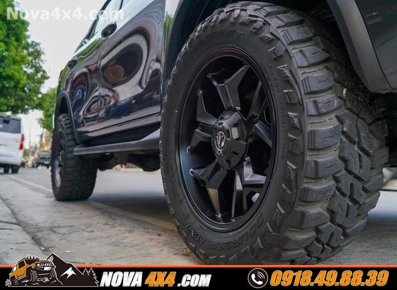 Độ mâm lốp Fuel Offroad dành cho xe Mazda BT50 2019