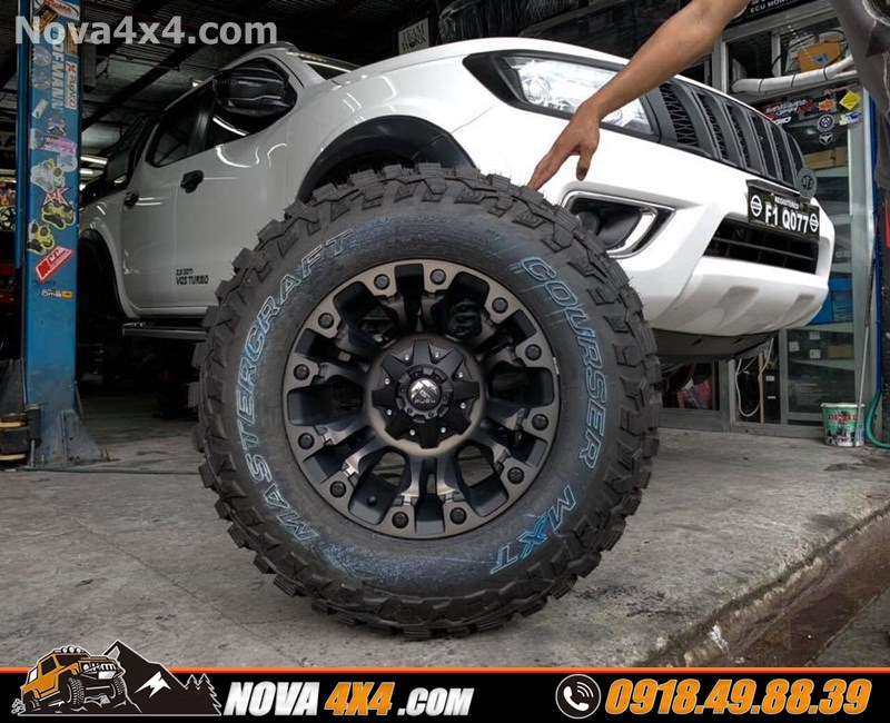 Nova4x4.com chuyên cung cấp mâm độ dành cho xe bán tải Ford Ranger Wildtrak 2018 2019 2020