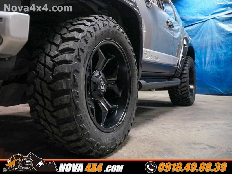 Nova4x4.com chuyên cung cấp mâm độ cho xe bán tải Isuzu Dmax 2018 2019 2020