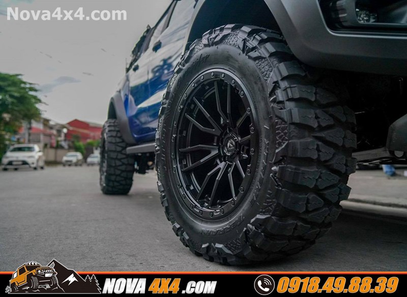 Bảng báo giá mâm lốp 17 18 20 inch gắn cho xe bán tải Ford Ranger Biturbo 2018 2019