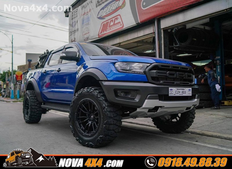 Độ mâm lốp Rhino Offroad dành cho xe Isuzu Dmax 2019