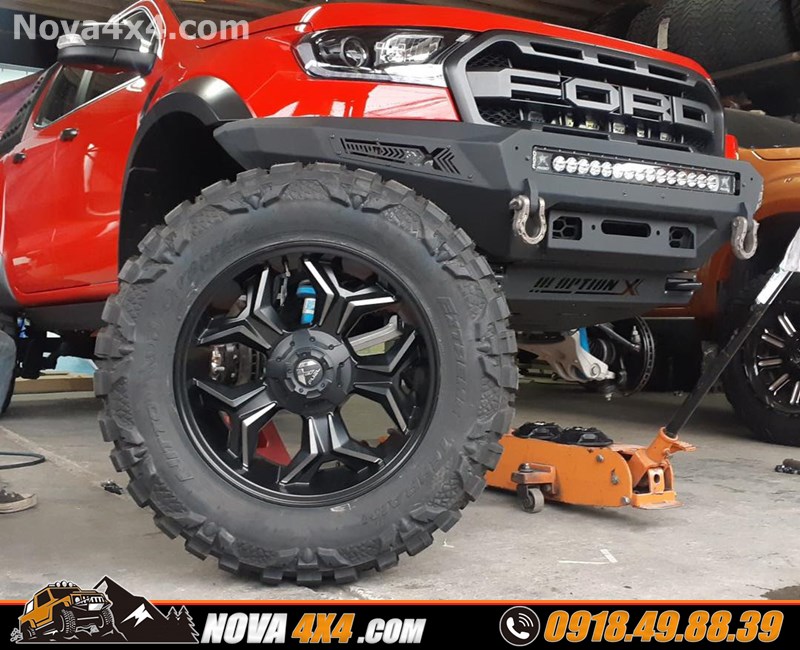Thay mâm lốp BFGoodrich Offroad cho xe bán tải Triton 2018 2019 2020