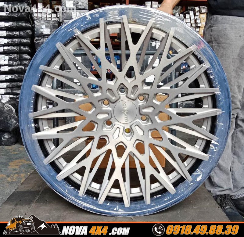 Xe Ford Ranger Biturbo 2018 2019 2020 thay mâm lốp 20 inch chất