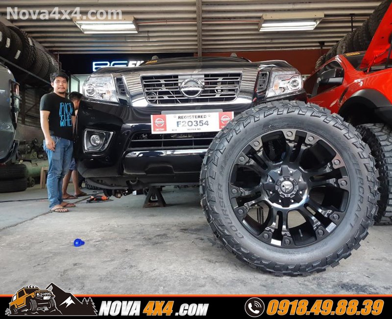 Nova4x4.com chuyên bán mâm độ dành cho xe bán tải Isuzu Dmax 2019