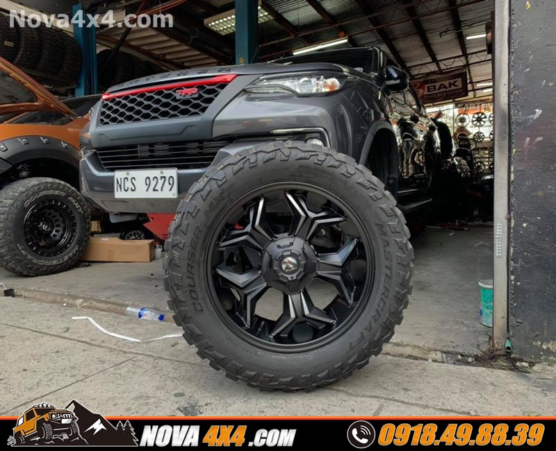 Gắn mâm lốp Fuel Offroad dành cho xe xe Colorado 2019