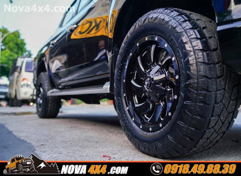 Bảng giá mâm lốp 18 inch thay cho xe Nissan Navarra 2019 2020