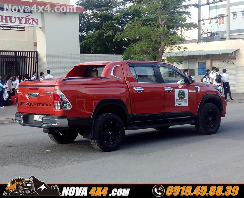 Nắp thùng cuộn, thấp, mềm, cao, Carryboy KSC dành cho xe bán tải Ford Ranger Raptor Hilux chính hãng Thái Lan