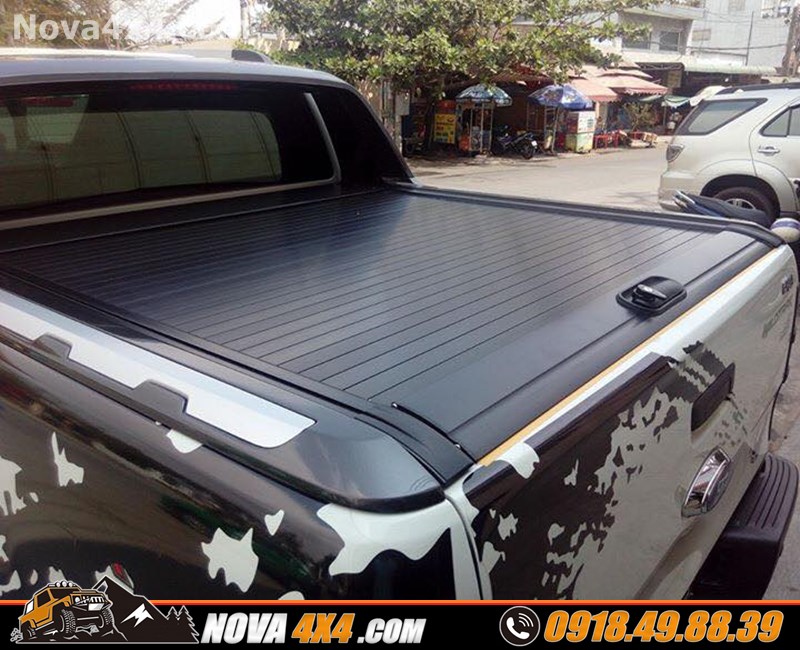 Nắp thùng mềm, cao, cuộn, thấp, Carryboy KSC dành cho xe bán tải Ford Ranger Raptor Dmax chính hãng Thái Lan