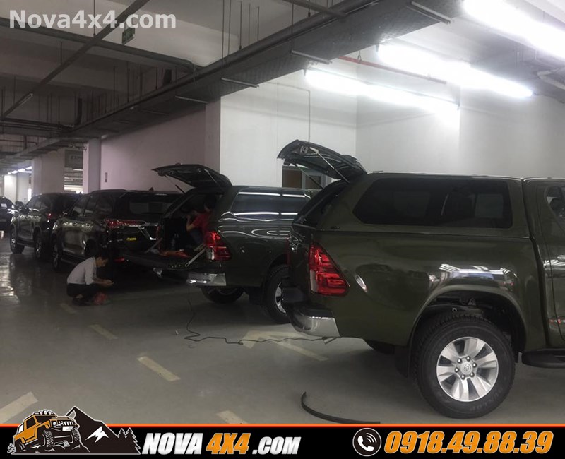 Nắp thùng cuộn, mềm, thấp, cao, Carryboy Topup dành cho xe bán tải Ford Ranger Raptor Colorado chính hãng Thái Lan