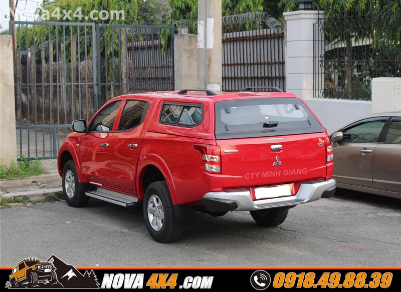 Nắp thùng mềm, thấp, cuộn, cao, Carryboy Topflip dành cho xe bán tải Ford Ranger Raptor Colorado chính hãng Thái Lan